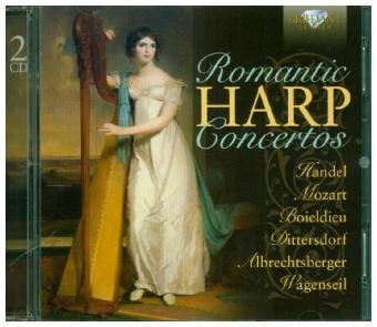 Romantic Harp Concertos, 2 Audio-CDs - 