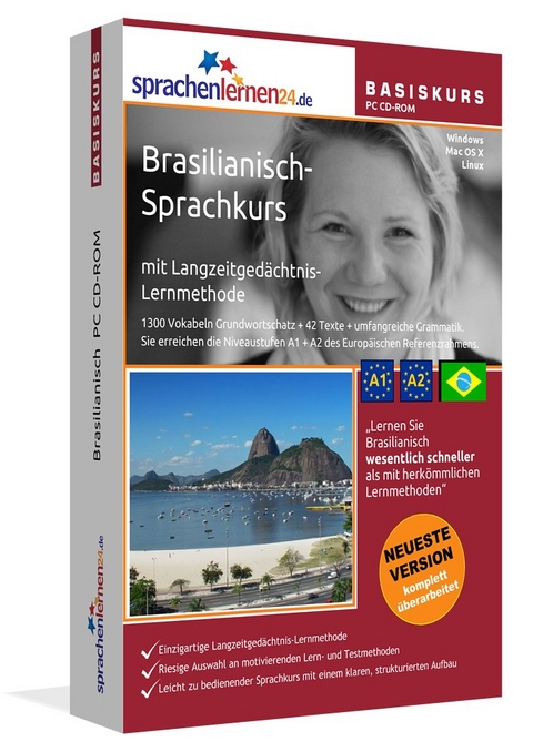 Sprachenlernen24.de Brasilianisch Basis PC CD-ROM