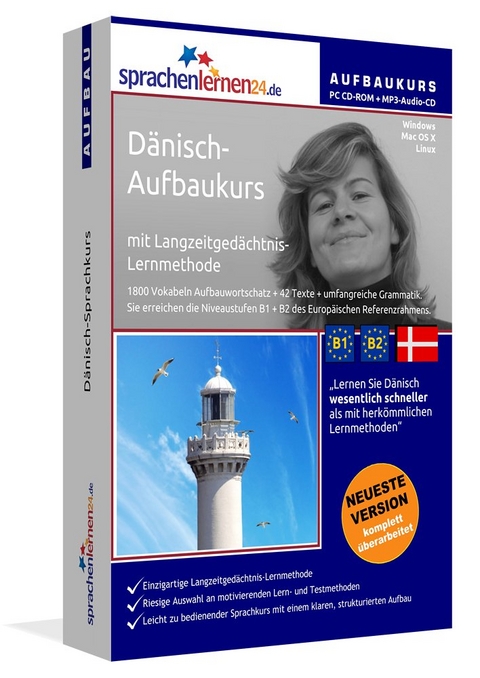 Sprachenlernen24.de Dänisch-Aufbau-Sprachkurs