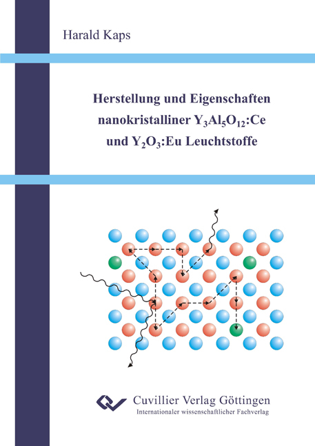 Herstellung und Eigenschaften nanokristalliner Y3AI5O12:Ce und Y2O3:Eu Leuchtstoffe - Harald Kaps