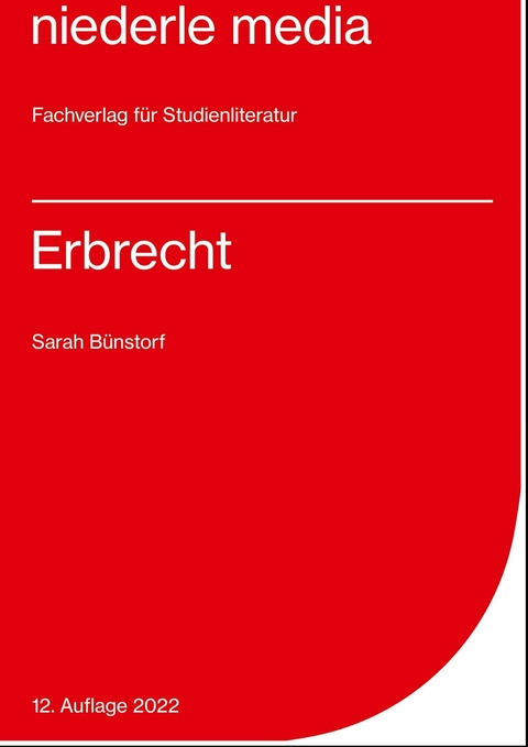 Erbrecht - 2022 - Sarah Bünstorf
