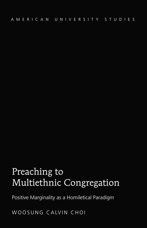 Preaching to Multiethnic Congregation -  Choi Woosung Calvin Choi