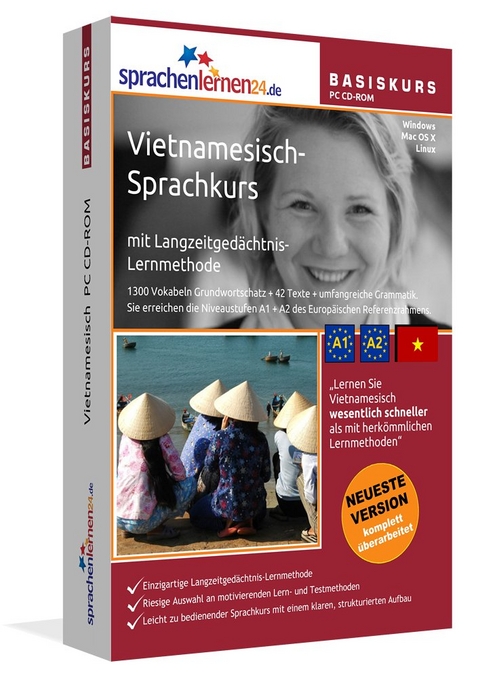 Sprachenlernen24.de Vietnamesisch Basis PC CD-ROM