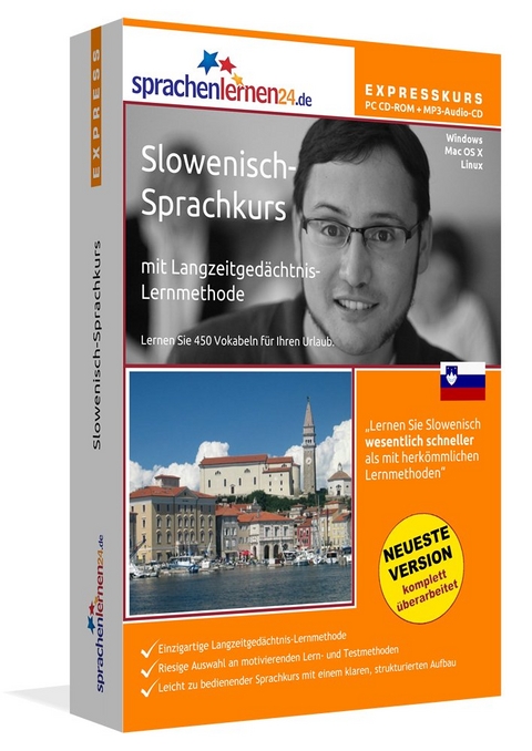 Sprachenlernen24.de Slowenisch-Express-Sprachkurs