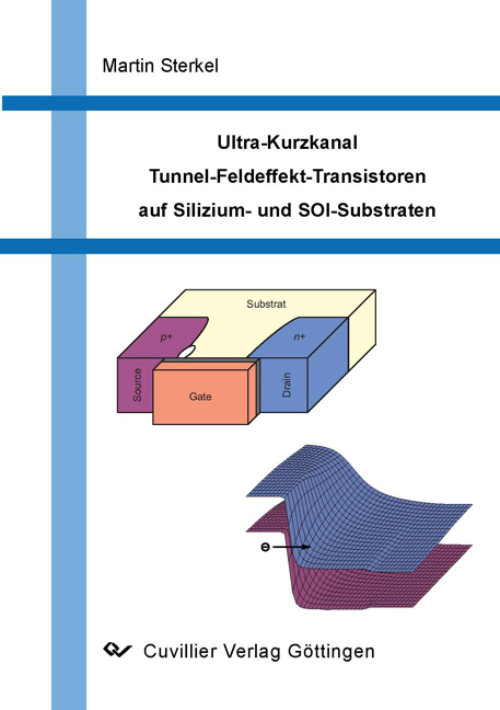 Ultra-Kurzkanal Tunnel-Feldeffekt-Transistoren auf Silizium- und SOI-Substraten - Martin Sterkel