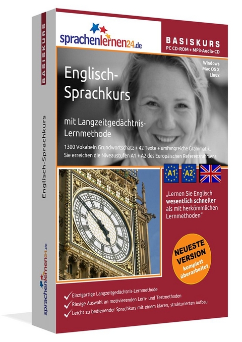 Sprachenlernen24.de Englisch-Basis-Sprachkurs