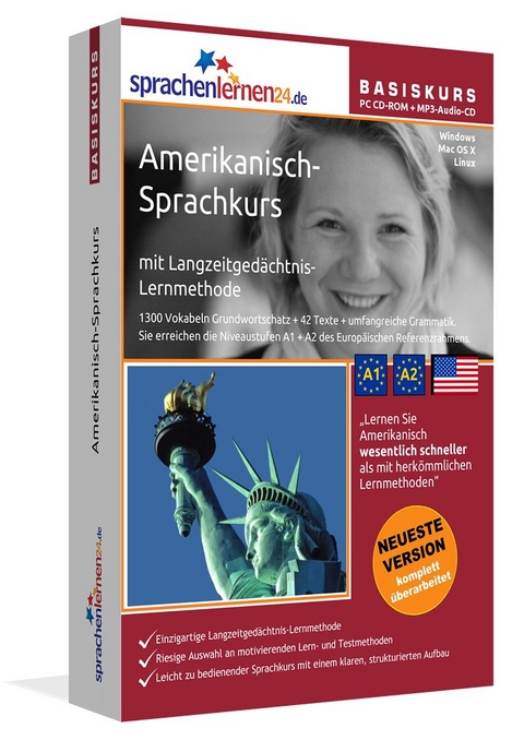 Sprachenlernen24.de Amerikanisch-Basis-Sprachkurs