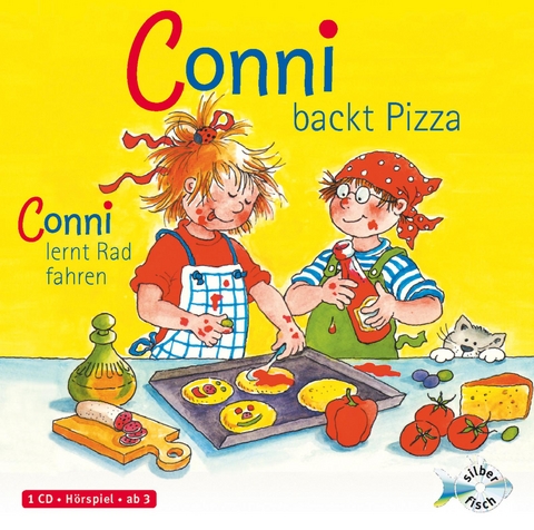 Conni backt Pizza / Conni lernt Rad fahren (Meine Freundin Conni - ab 3) - Liane Schneider