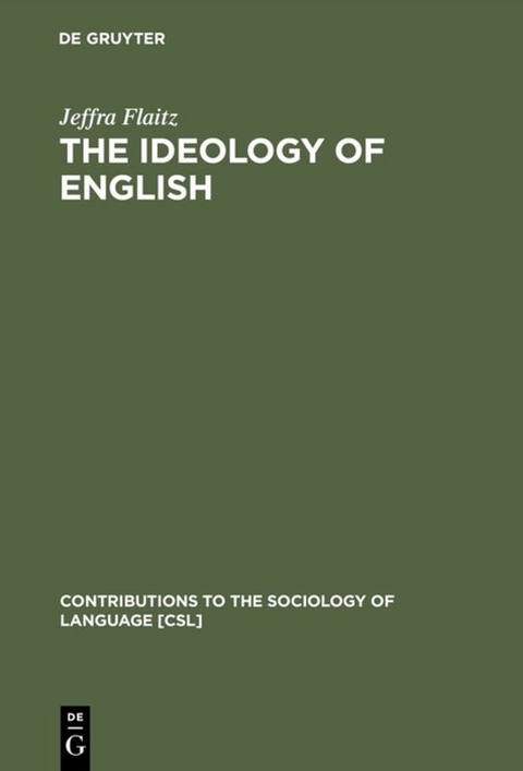 The Ideology of English - Jeffra Flaitz