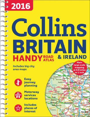 2016 Collins Handy Road Atlas Britain -  Collins Maps