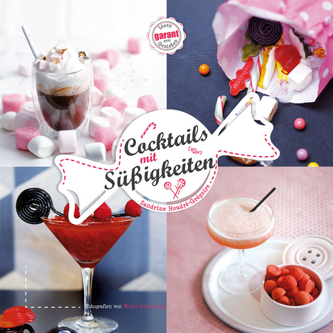 Cocktails mit Süßigkeiten