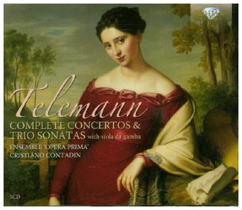 Complete Concertos & Trio Sonatas with viola da gamba, 1 Audio-CD - Georg Philipp Telemann
