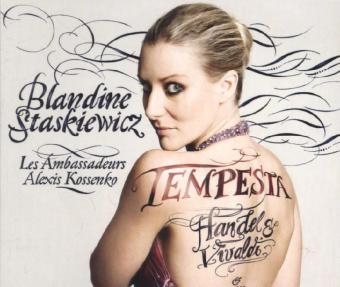 Blandine Staskiewicz - Tempesta, 1 Audio-CD - Georg Friedrich Händel, Antonio Vivaldi