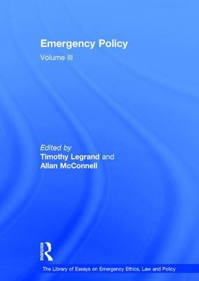 Emergency Policy -  Allan McConnell