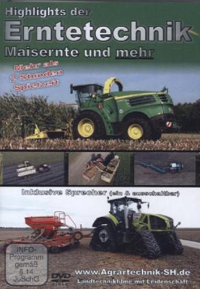 Highlights der Erntetechnik - Maisernte und mehr, 1 DVD