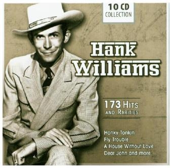 173 Hits And Rarities, 10 Audio-CDs - Hank Williams