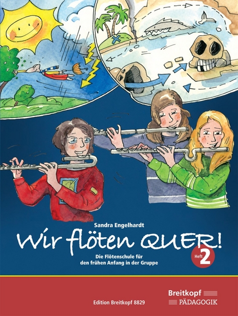 Wir flöten quer. Schülerband 2 - Sandra Engelhardt