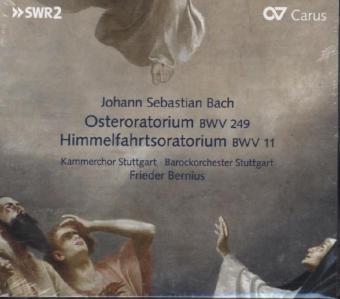 Osteroratorium BWV 249 / Himmelfahrtsoratorium BWV 11, 1 Audio-CD - Johann Sebastian Bach