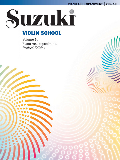 Suzuki Violin School Piano Acc., Volume 10 - Shinichi Suzuki