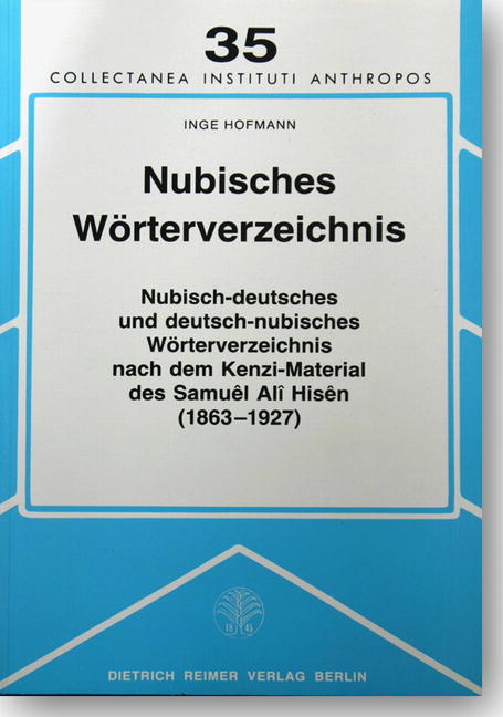 Nubisches Wörterverzeichnis - Inge Hofmann