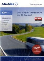 KlickTel Routenplaner 2009, 1 DVD-ROM