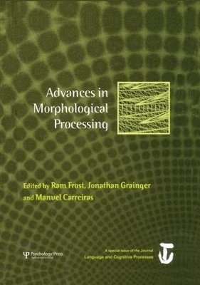 Advances in Morphological Processing - 