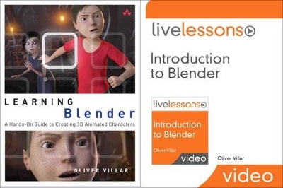 Learning Blender (Book) and Introduction to Blender LiveLessons (Video Training) Bundle - Oliver Villar