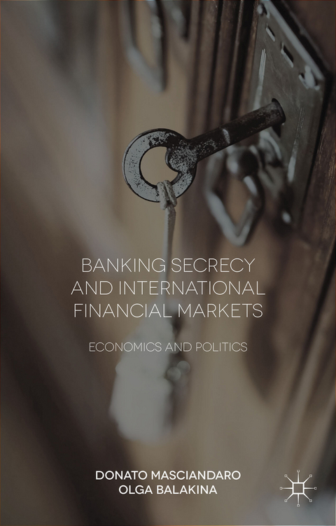 Banking Secrecy and Global Finance - Donato Masciandaro, Olga Balakina