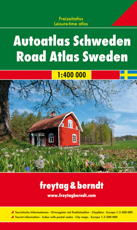 Schweden, Autoatlas 1:400.000