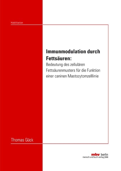 Immunmodulation durch Fettsäuren - Thomas Gück