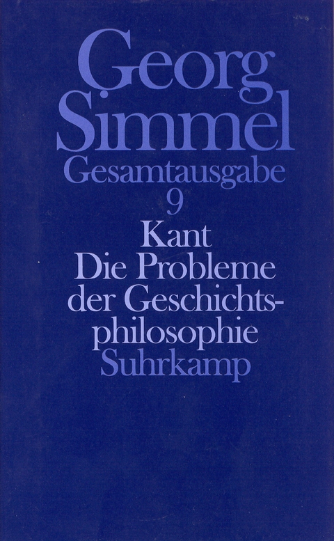 Gesamtausgabe in 24 Bänden - Georg Simmel