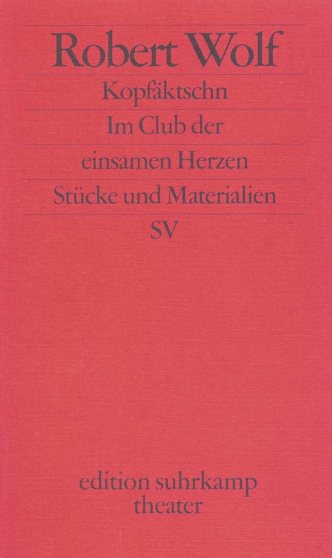 Kopfäktschn. Im Club der einsamen Herzen - Robert Wolf