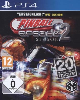 Pinball Arcade Season 2, PS4-Blu-ray Disc
