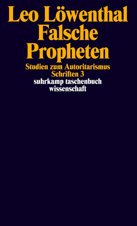 Schriften. 5 Bände - Leo Löwenthal