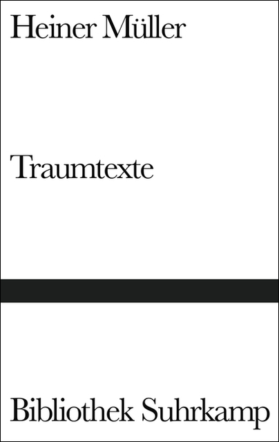 Traumtexte - Heiner Müller