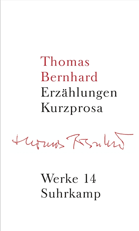 Werke in 22 Bänden - Thomas Bernhard