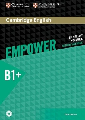 Cambridge English Empower Intermediate Workbook without Answers with Downloadable Audio - Peter Anderson