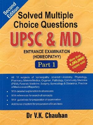 Solved Multiple Choice Questions UPSC & M.D. - V K Chauhan