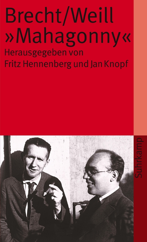 Brecht/Weill ›Mahagonny‹ - Bertolt Brecht