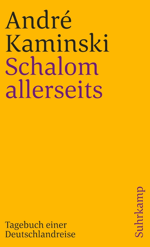 Schalom allerseits - André Kaminski