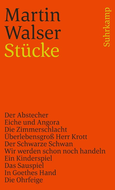 Stücke - Martin Walser