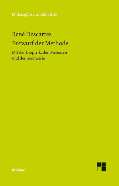 Entwurf der Methode - René Descartes
