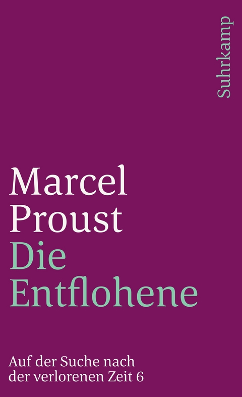 Auf der Suche nach der verlorenen Zeit. Zehn Bände in Kassette im suhrkamp taschenbuch - Marcel Proust