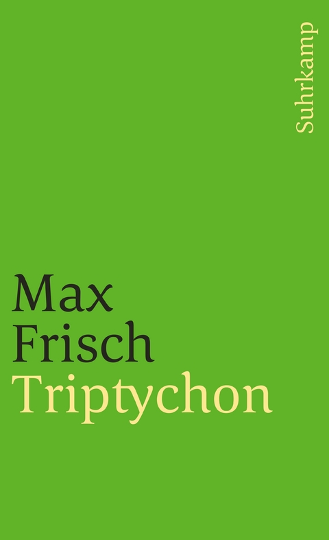 Triptychon - Max Frisch