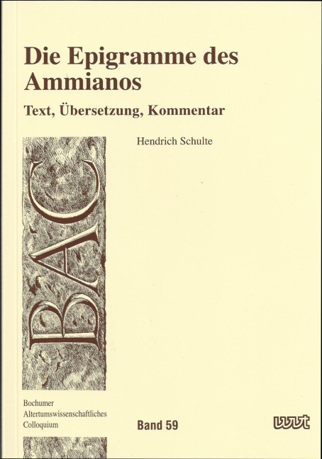 Die Epigramme des Ammianos - Hendrich Schulte