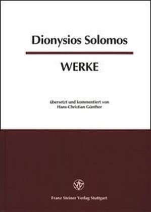 Dionysios Solomos: Werke
