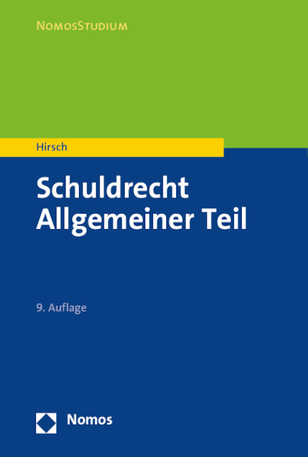 Schuldrecht Allgemeiner Teil - Christoph Hirsch