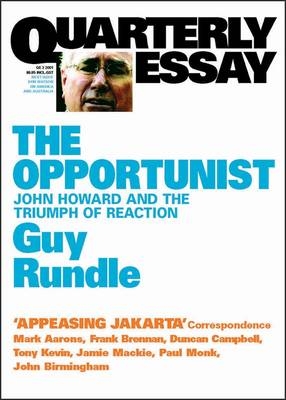 The Opportunist - Guy Rundle