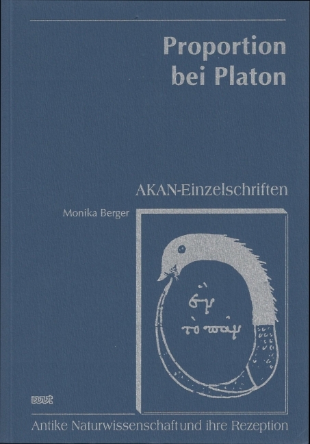 Proportion bei Platon - Monika Berger