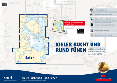 Satz 1: Kieler Bucht und Rund Fünen (Ausgabe 2015)